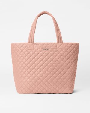 Dusty Rose Large Metro Tote Deluxe
