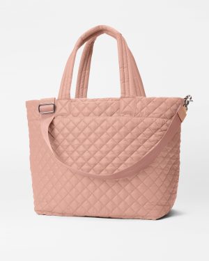 Dusty Rose Large Metro Tote Deluxe