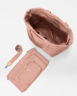 Dusty Rose Large Metro Tote Deluxe