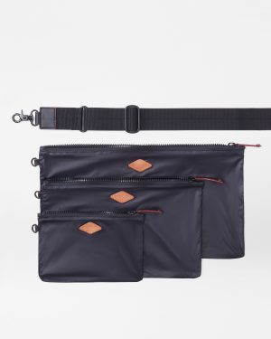 Black Large Metro Tote Deluxe