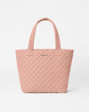 Dusty Rose Medium Metro Tote Deluxe