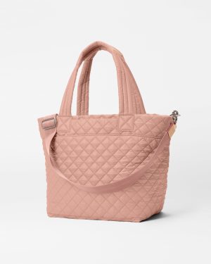 Dusty Rose Medium Metro Tote Deluxe