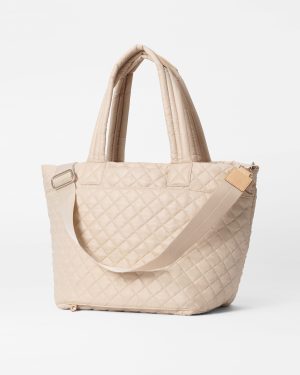 Buff Medium Metro Tote Deluxe