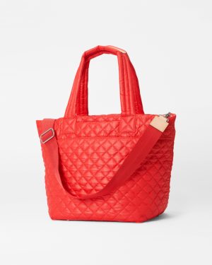 Bright Cherry Medium Metro Tote Deluxe