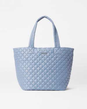 Stone Blue Medium Metro Tote Deluxe