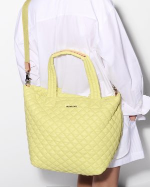 Celery Medium Metro Tote Deluxe