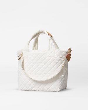 Chalk Liquid Small Metro Tote Deluxe