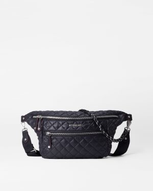 Black Crosby Crossbody Sling Bag