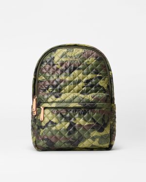 Green Camo Metro Backpack