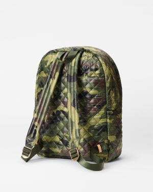 Green Camo Metro Backpack