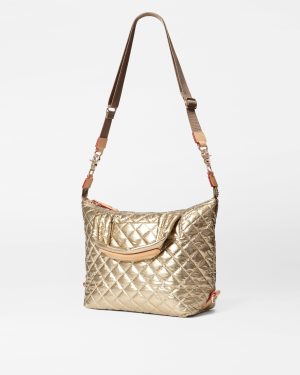 Antique Gold Metallic Small Sutton Deluxe