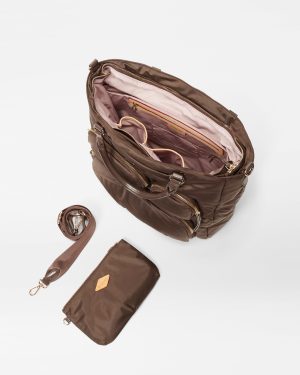 Walnut Large Chelsea Top Handle Tote