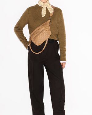 Caramel Small Crosby Crossbody Sling