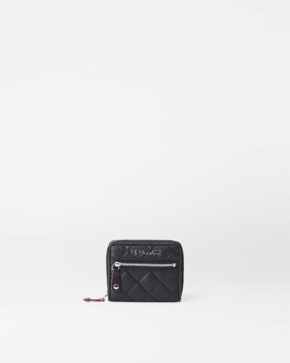 Black Crosby Small Wallet