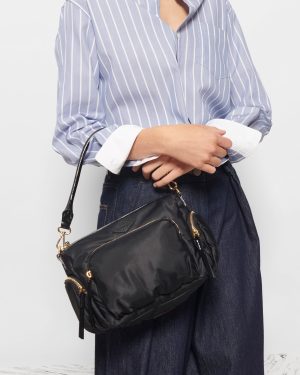 Black Small Chelsea Crossbody