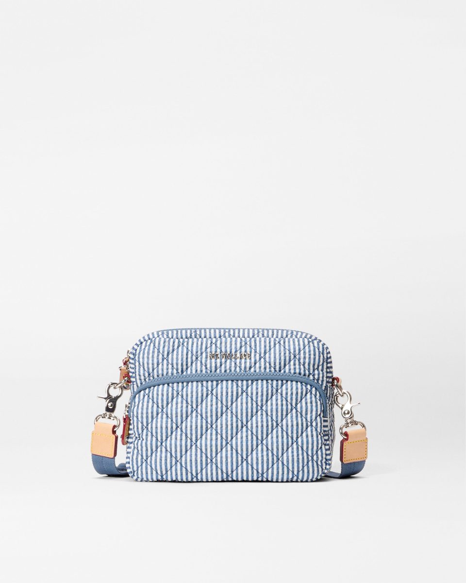 Seersucker Small Metro Camera Bag