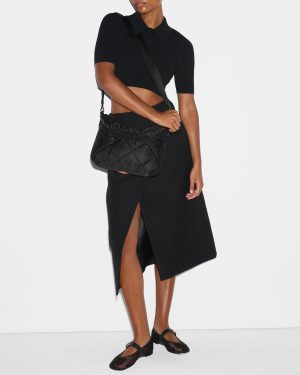 Black Madison Uptown Crossbody