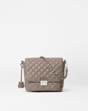 Morning Dove Medium Crosby Lock Crossbody