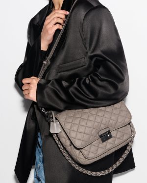 Morning Dove Medium Crosby Lock Crossbody