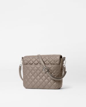 Morning Dove Medium Crosby Lock Crossbody
