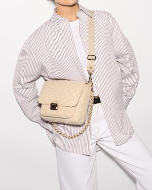 Buff Medium Crosby Lock Crossbody