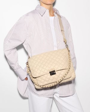 Buff Large Crosby Lock Crossbody