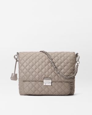 Morning Dove Large Crosby Lock Crossbody