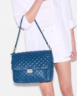 French Blue Large Crosby Lock Crossbody