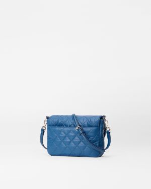 French Blue Small Crosby Lock Crossbody