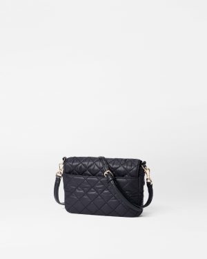 Black Small Crosby Lock Crossbody