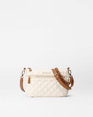Sandshell with Brown Crosby Ella Crossbody