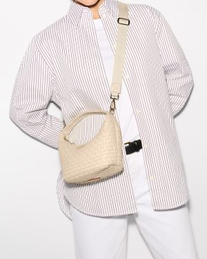Buff Mini Woven Hobo