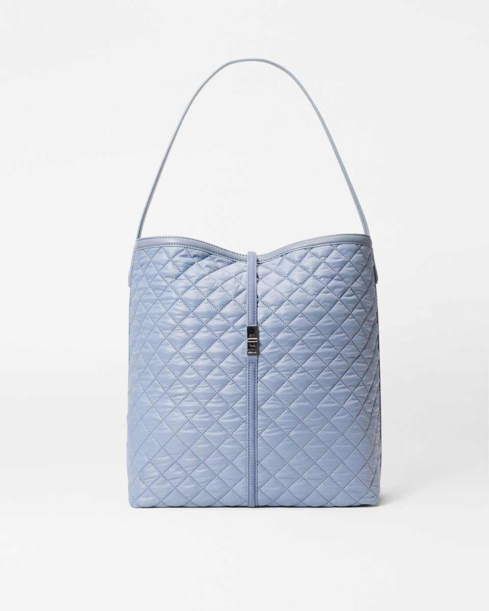 Stone Blue Large Astor Hobo