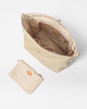 Buff Mesh Large Astor Hobo