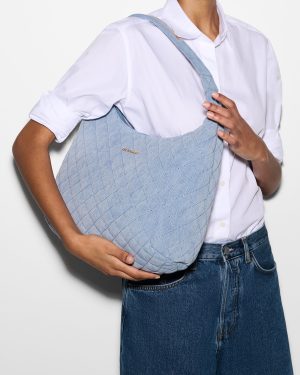 True Light Denim Large Metro Shoulder II