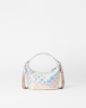 Opal Leather Mini Hobo