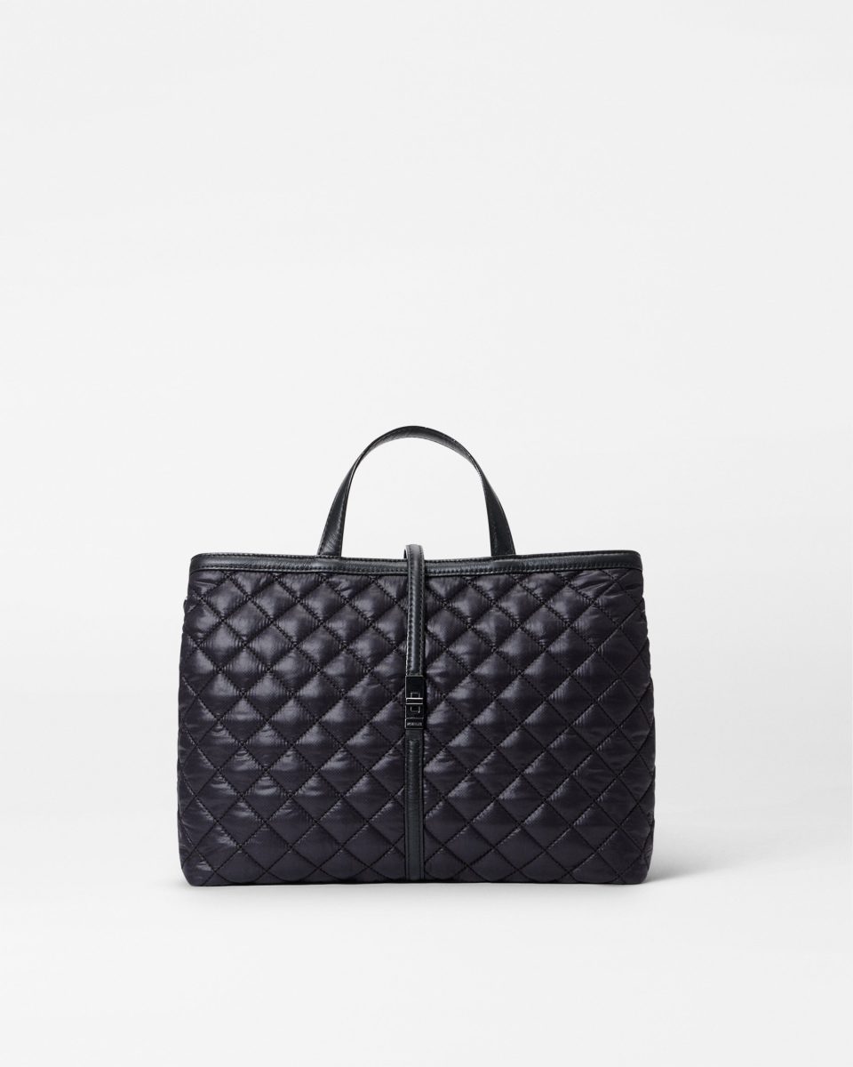 Black Medium Astor Top Handle