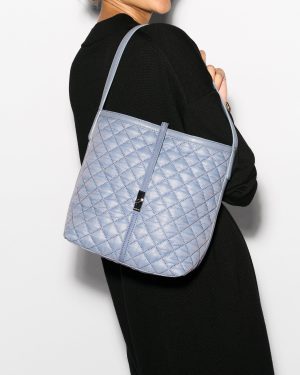 Stone Blue Small Astor Hobo
