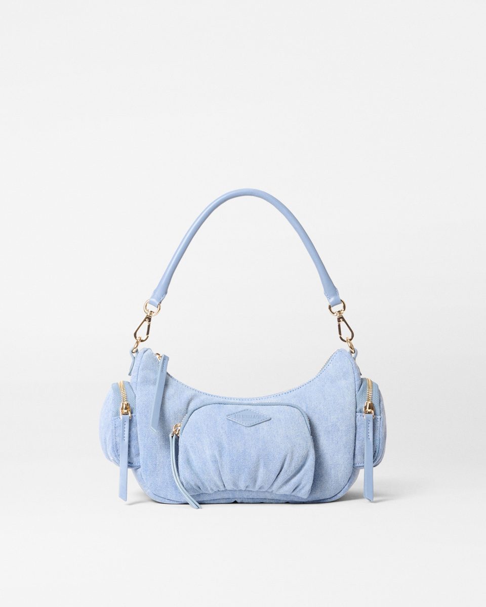 True Light Denim Small Chelsea Shoulder