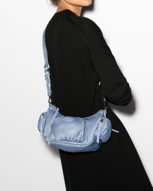 Stone Blue Small Chelsea Shoulder