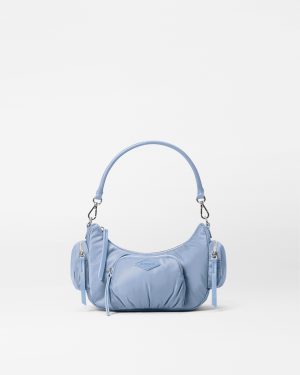 Stone Blue Small Chelsea Shoulder