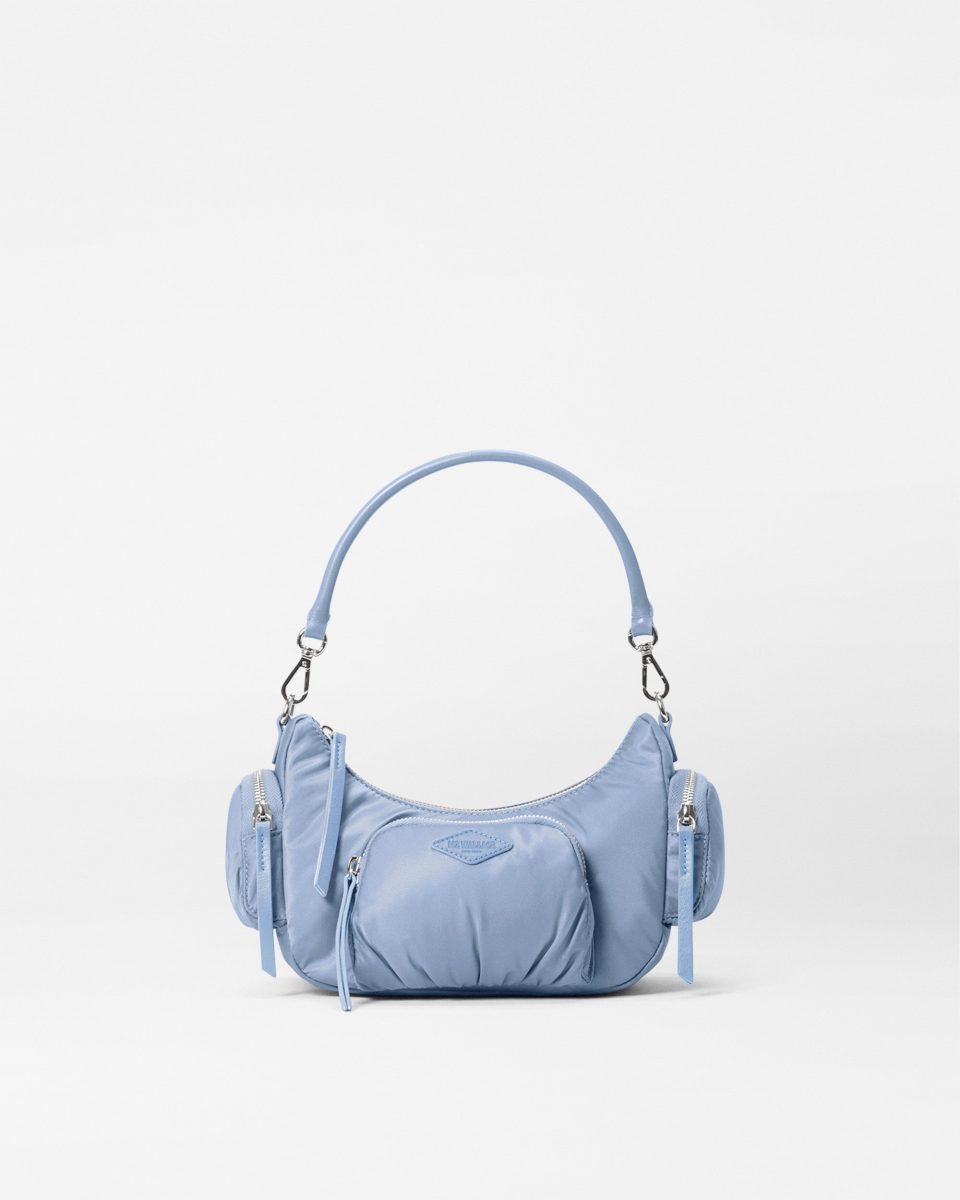 Stone Blue Small Chelsea Shoulder