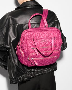 Raspberry Crosby Frame Backpack II