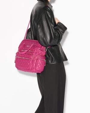 Raspberry Crosby Frame Backpack II