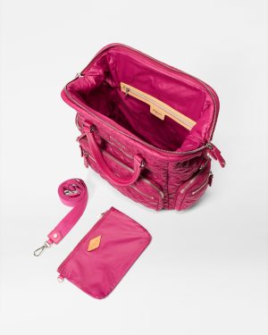 Raspberry Crosby Frame Backpack II