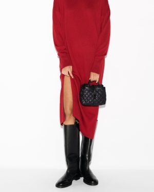 Black Mini Astor Top Handle