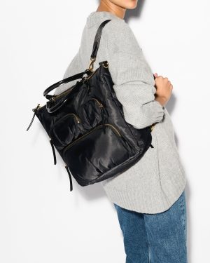 Black Chelsea Convertible Backpack