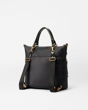 Black Chelsea Convertible Backpack