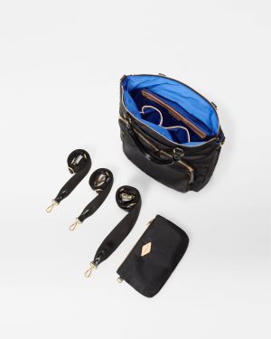 Black Chelsea Convertible Backpack