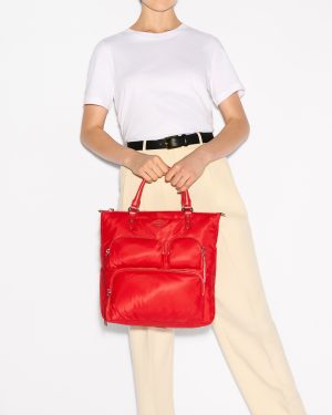 Bright Cherry Chelsea Convertible Backpack